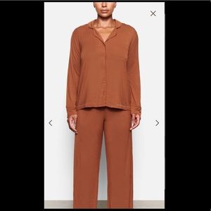 Skims pajama set in copper NWT